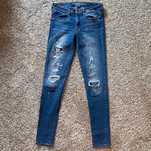 AE Distressed Skinny Jeans